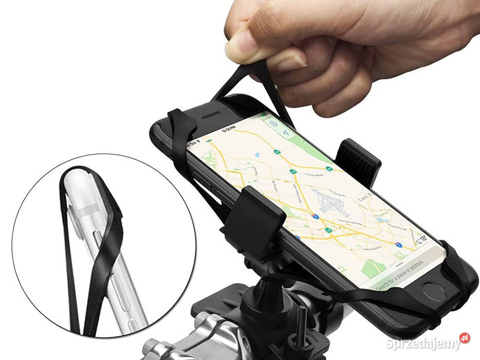 Uchwyt rowerowy na telefon na kierownicę motor Części i akcesoria Biała Podlaska sprzedam