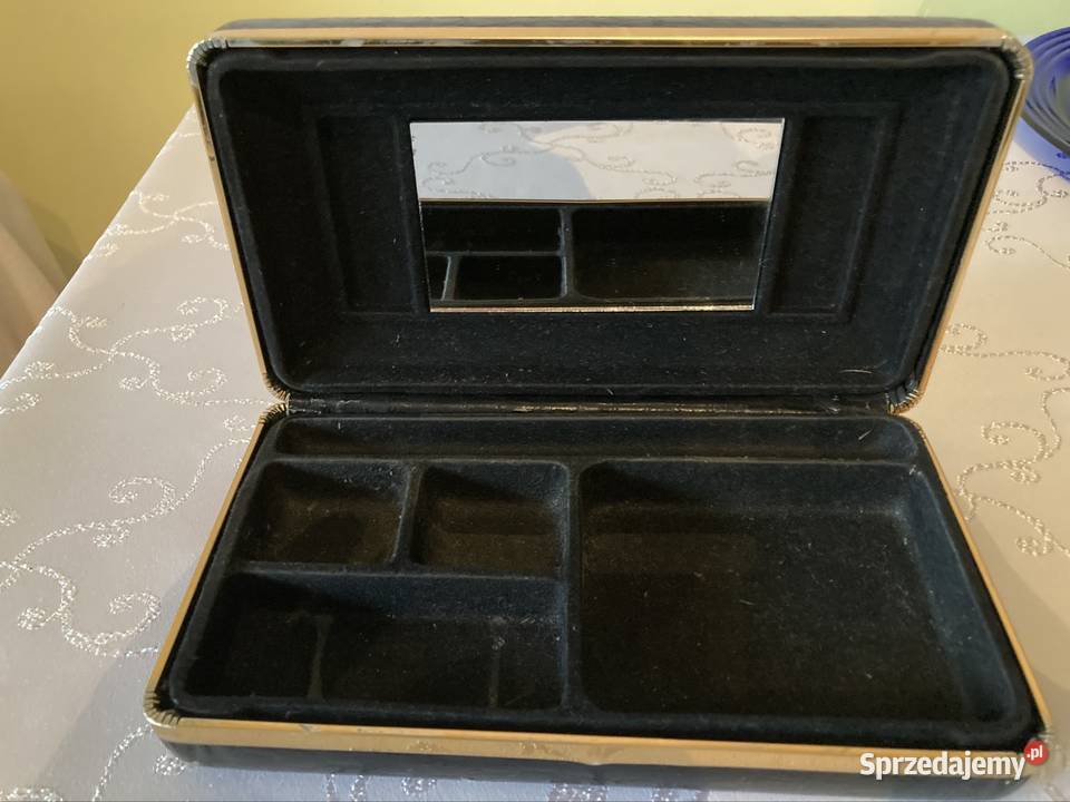 Szkatułka Vintage Kosmetyczka Organizer Na śląskie