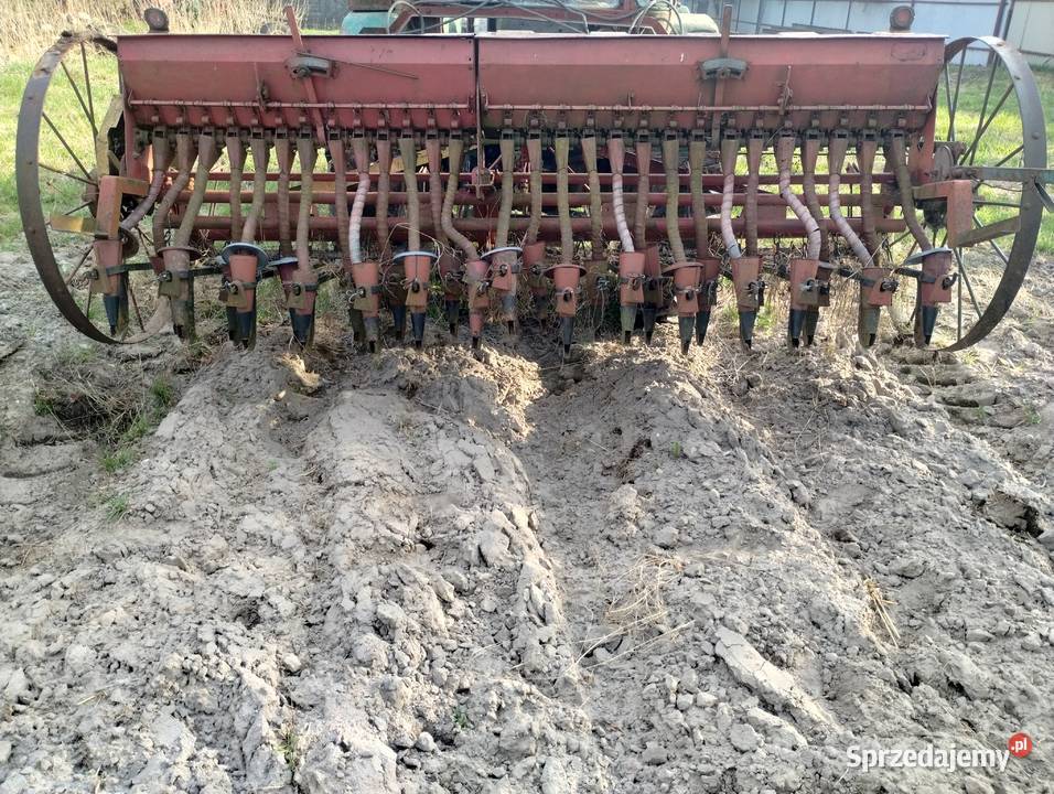 Siewnik konny przerobiony do ciągnika nieuszkodzony lubelskie
