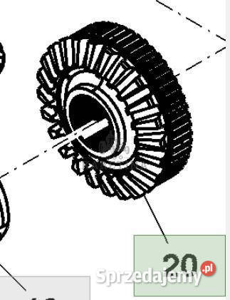 John Deere 8110 8210 8310 8410 Bieg CZĘŚCI