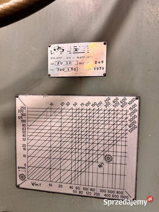 47 Frezarka FU90 Milang Katowice