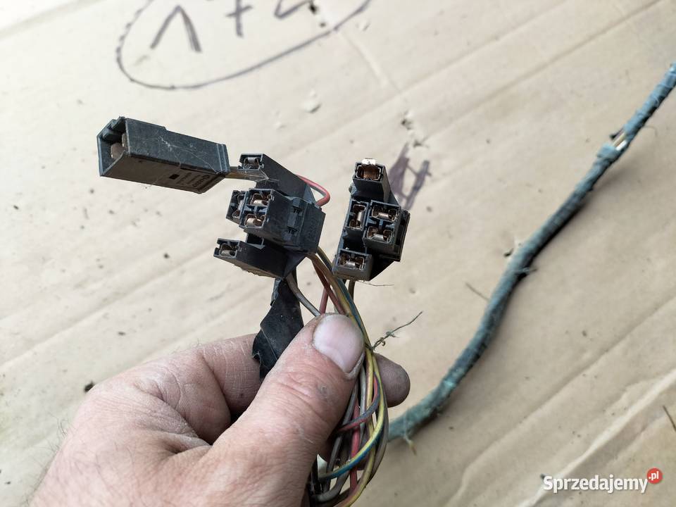 AUDI 80 B4 INSTALACJA WIĄZKA ELEKTRYCZNA Kamień-Kolonia