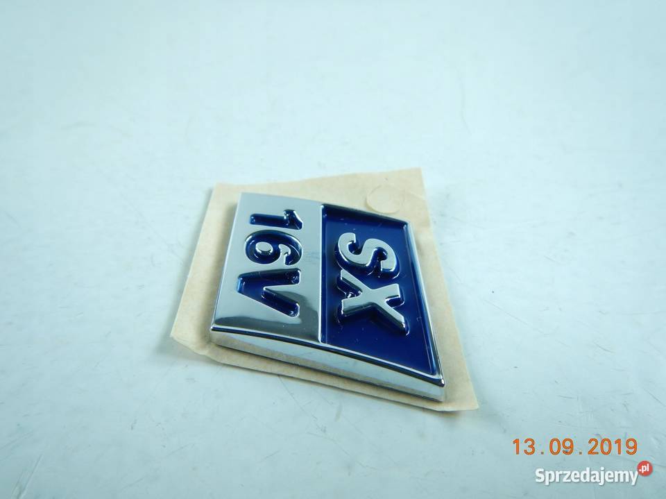 EMBLEMAT ZNACZEK FIAT PUNTO SX 16V ORYGINAŁ ASO