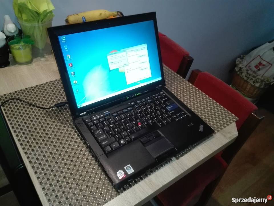 Sprzedam laptopa Lenovo T400 Core2Duo 4GB 500GB Rawicz