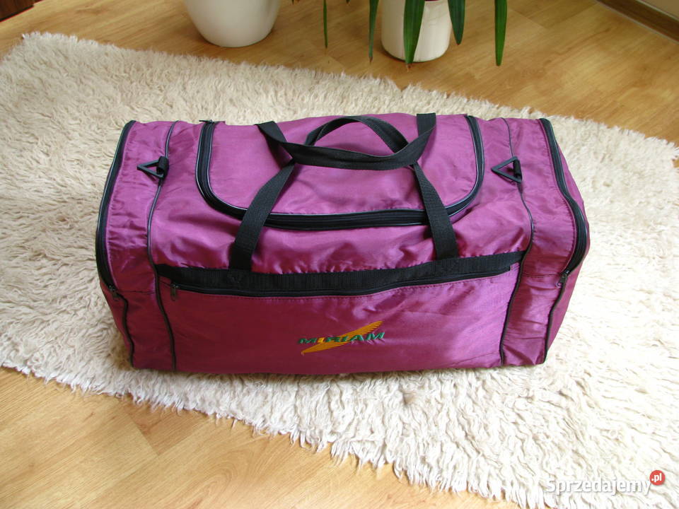 Duża mocna torba turystycznosportowa 3komorowa Brzegi