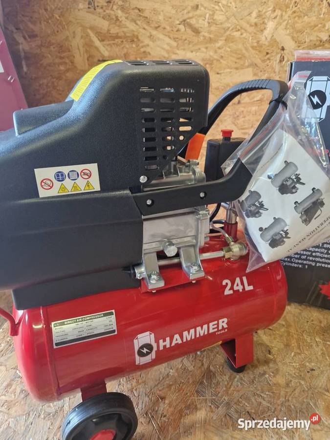 Kompresor olejowy Hammer Tools HM142 24 l Głogowa