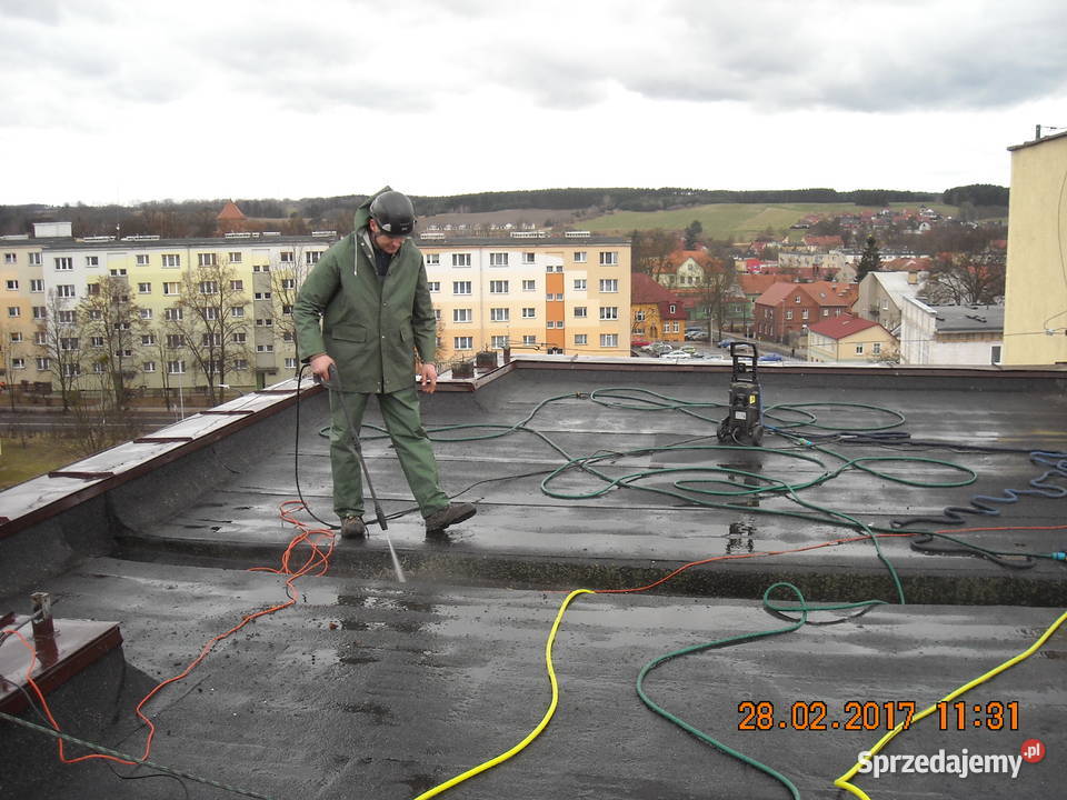 prace wysokościowe alpinista mycie malowanie Gorzów Wielkopolski