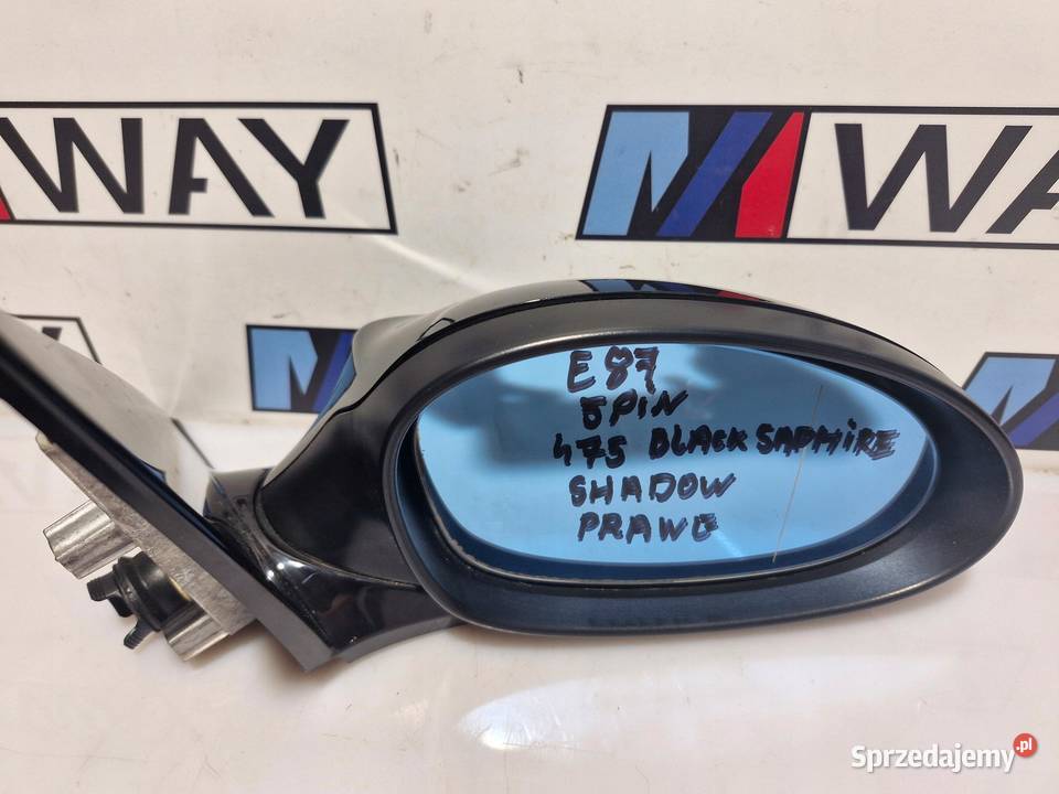 BMW 1 E87 LUSTERKO ZEWNĘTRZNE PRAWE 5PIN EUROPA