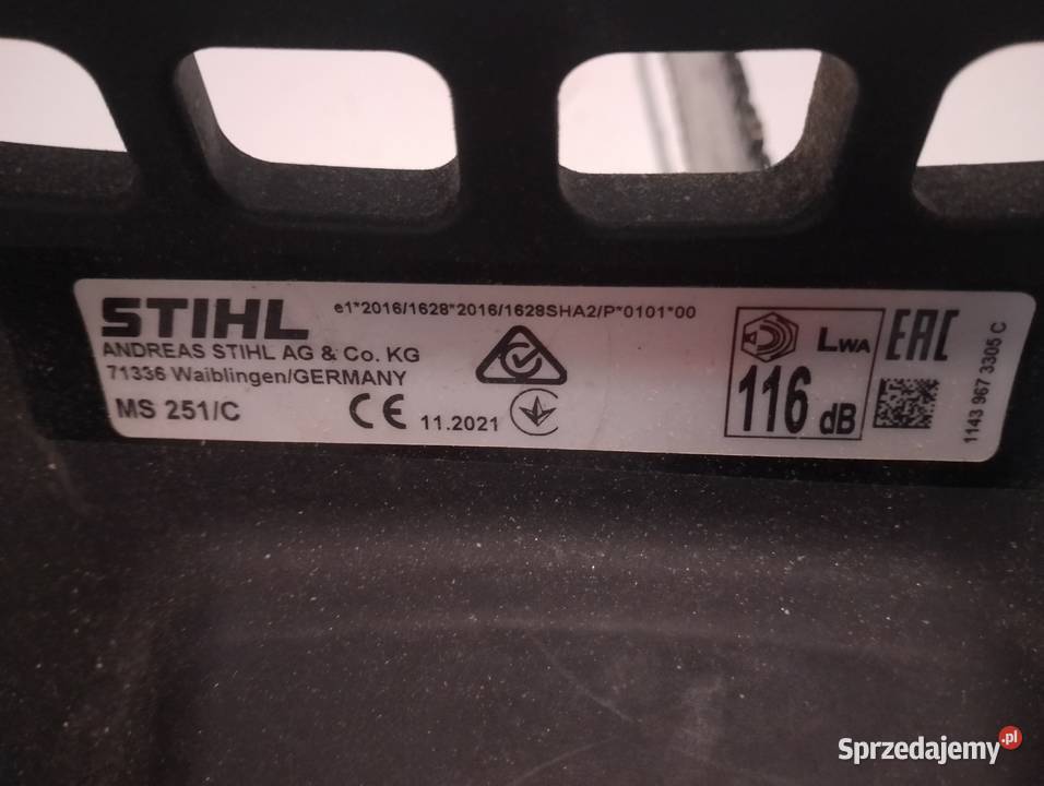 Piła spalinowa Stihl MS 251 Dom i Ogród Stopnica