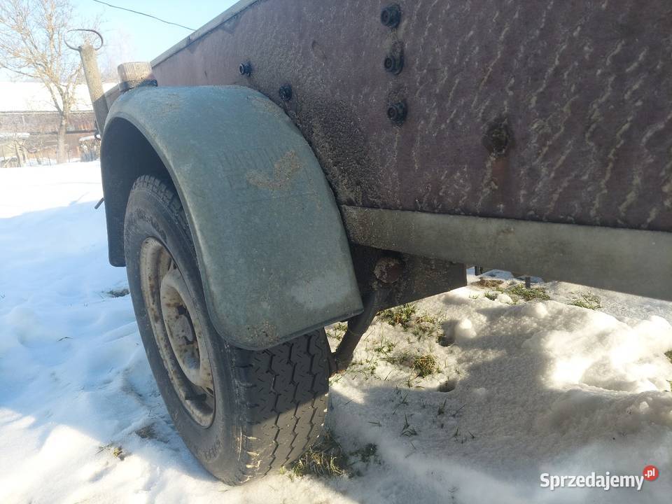 Przyczepka samochodowa 13t katB Do samochodów osobowych Domaradz