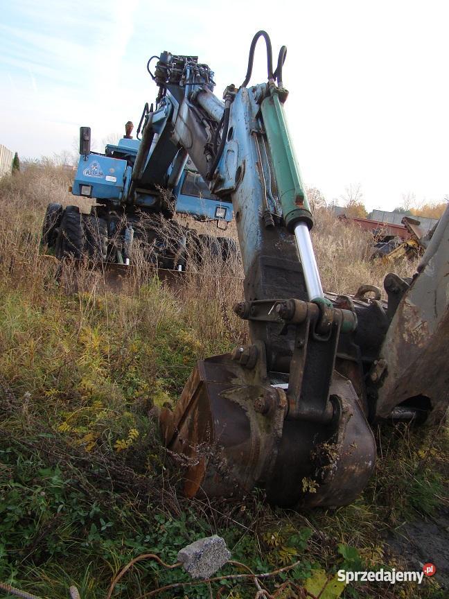 koparka atlas 1302 kołowa samojezdna Maszyny budowlane łódzkie Mazew-Kolonia