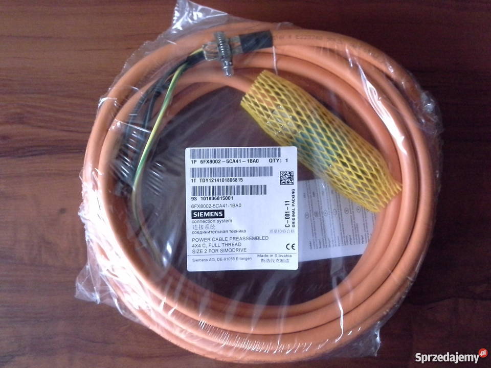 Przewód Siemens 6FX80025CA411BA0 Zabrze