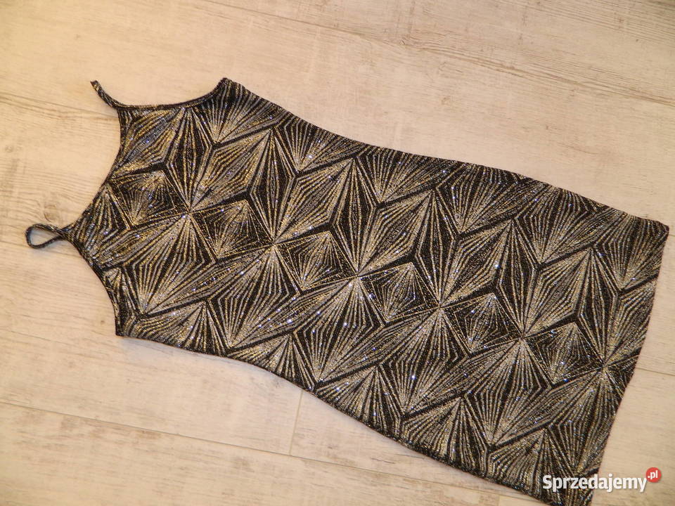 Glamorous dopasowana mini sukienka 36 czarny Trzebinia