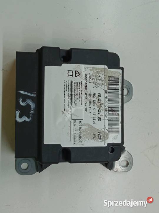 MODUŁ 9829442880 Citroen C3 III 20162024 Rok produkcji 2018 sprzedam