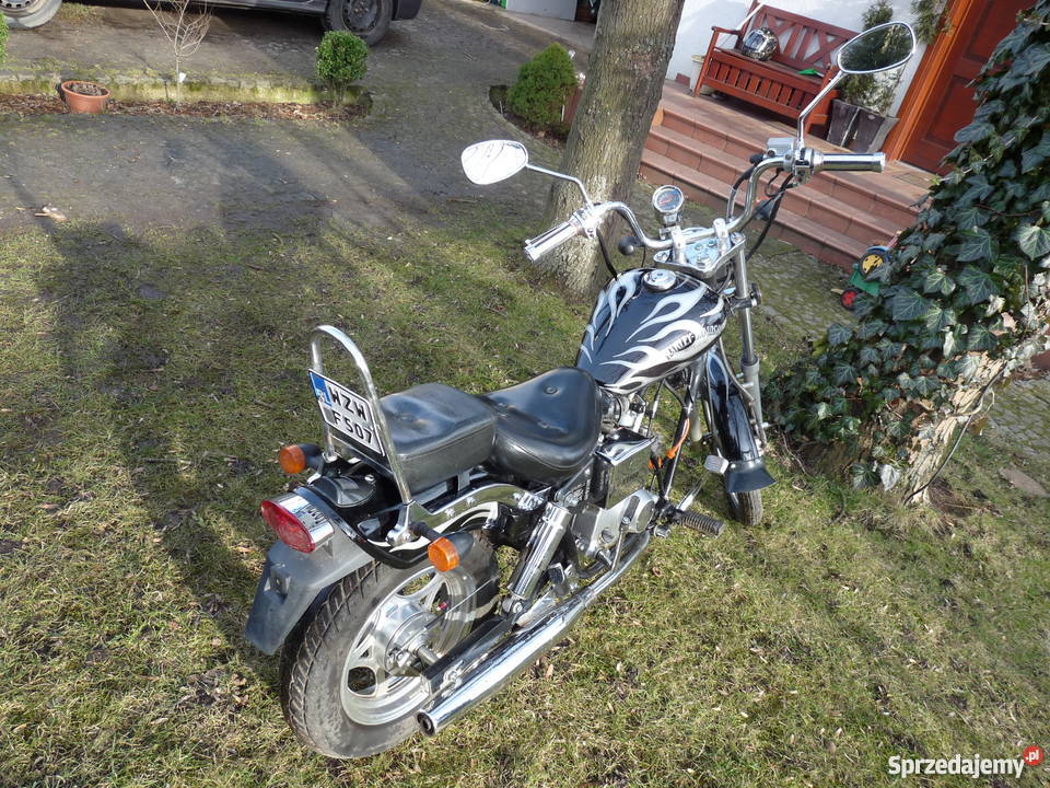 kingway king chopper 50cc motorower 9000km Wrocław sprzedam