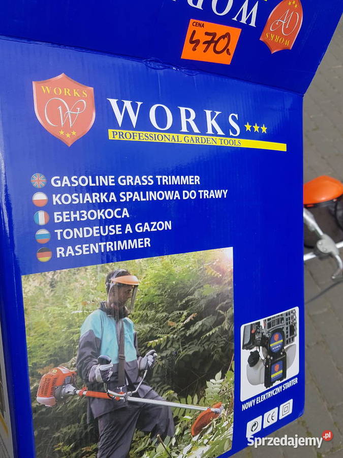 KOSA SPALINOWA WORKS 38KW ELEKTRONICZNY ZAPŁON Głogowa