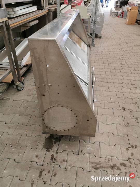 Okap przyscienny 215x45x80 34 sprzedam