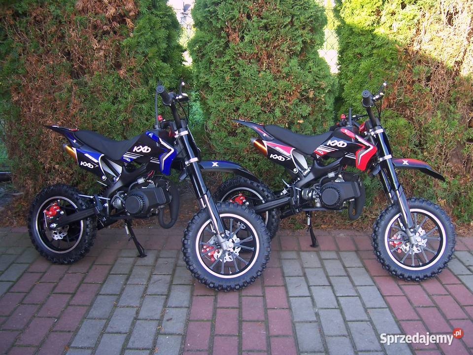 Nowe Crossy KXD Mini Crossik 50 na szarpak łatwe