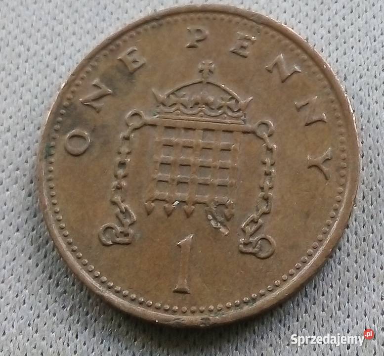 WIELKA BRYTANIAONE PENNY1987 r mazowieckie Legionowo