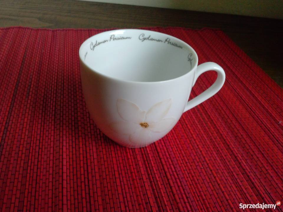 ĆMIELÓW Yvonne Cyklamen Filiżanka Porcelana i szkło