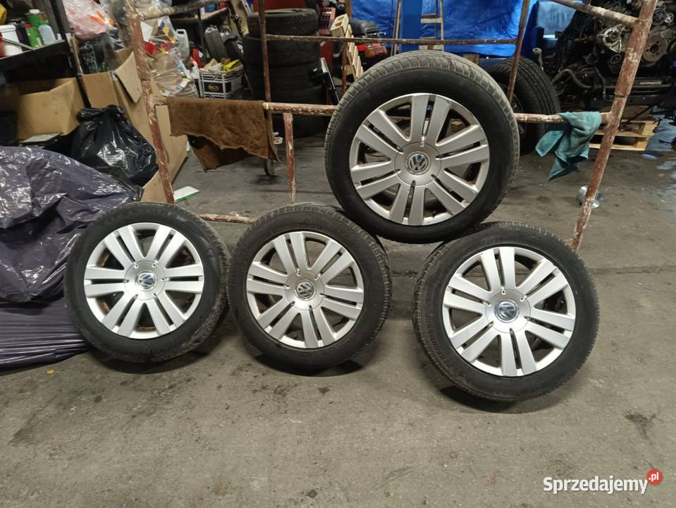 Alufelgi VW 16 opony 20555 R16 oryginał Łódź