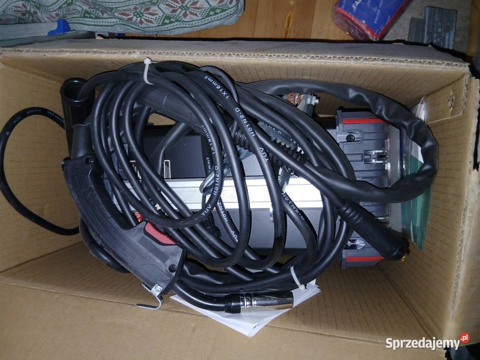Spawarka nowa maska i elektrody