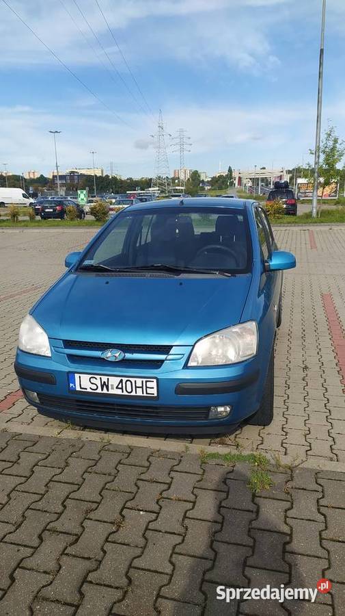 Hyundai Getz 13 Benzyna 2003 r elektryczne szyby