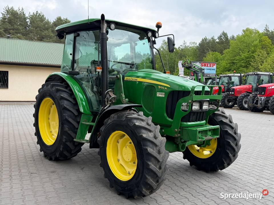 John Deere 5100R Claas 5720 TUR 5090R Axos 340 Pneumatyczne siedzenie mazowieckie