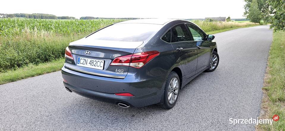 Hyundai i40 17 CRDi 141 2015r Automat Zderzak do Łabiszyn