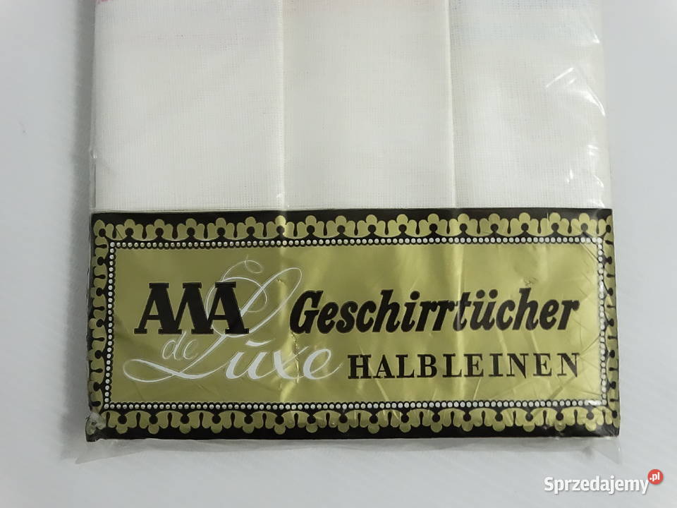 Nowe ścierki kuchenne AAA de Luxe półlniane Ręczniki Biłgoraj