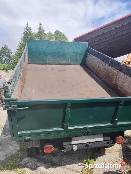 Przyczepa jednoosiowa na bliźniakach wywrot Protasy sprzedam