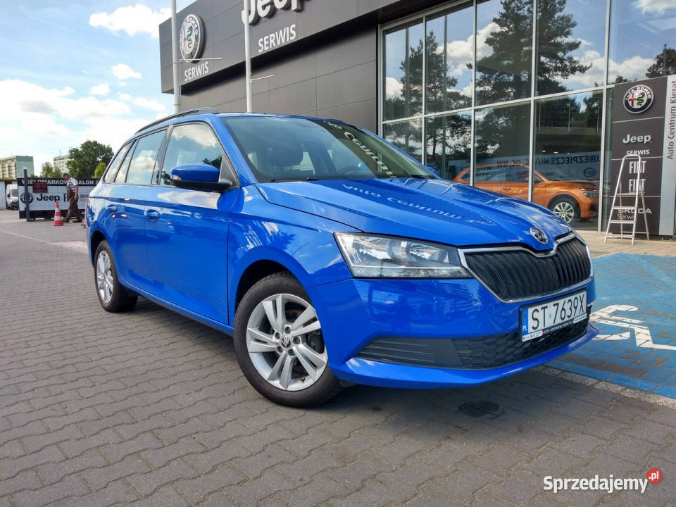 koda Fabia 10 60 gaz tempomat fv23 III 2014 czujnik parkowania Tychy