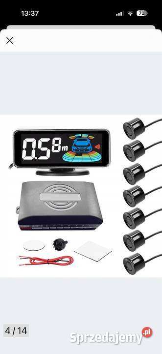 8 x czujnik parkowania wyświetlacz led Słupsk