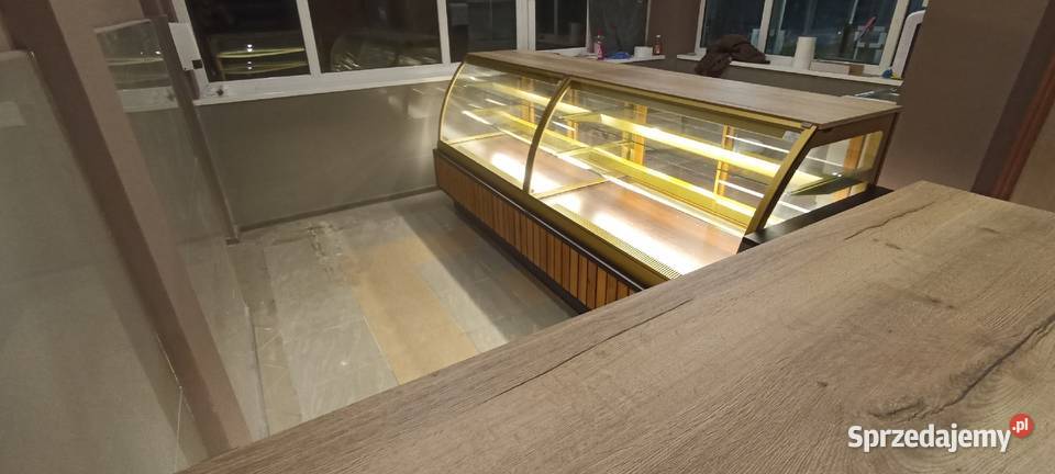 Witryna cukiernicza chłodnicza regał lada Szczecin
