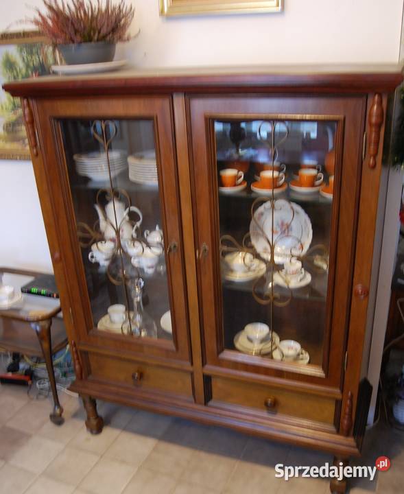 Stylowa witryna biblioteczka Lublin