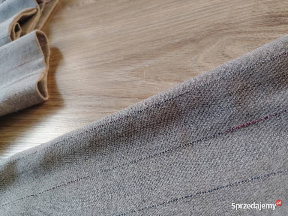 Szary Damski Komplet Garniturowy Szara Marynarka Kielce