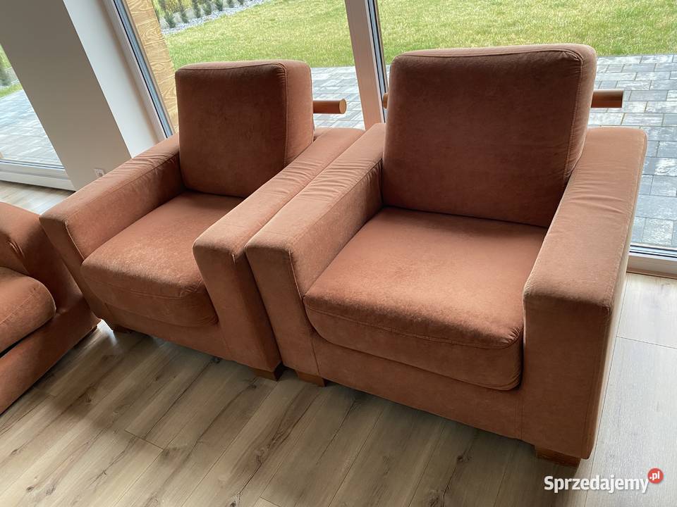 Wypoczynek Kanapa 2 fotele Komplety wypoczynkowe Wieluń