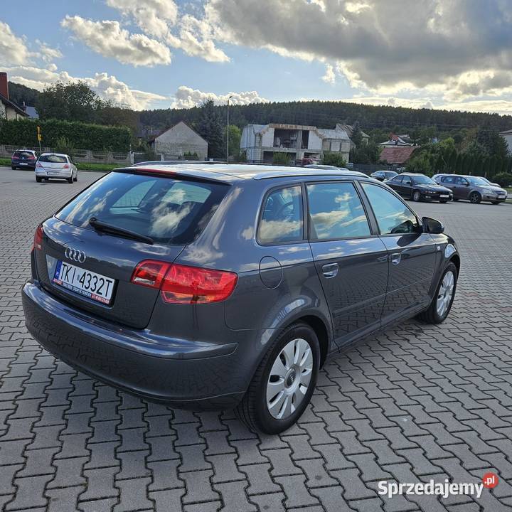 Audi A3 19TDI Super stanTlko176 przebiegu tempomat świętokrzyskie Kielce