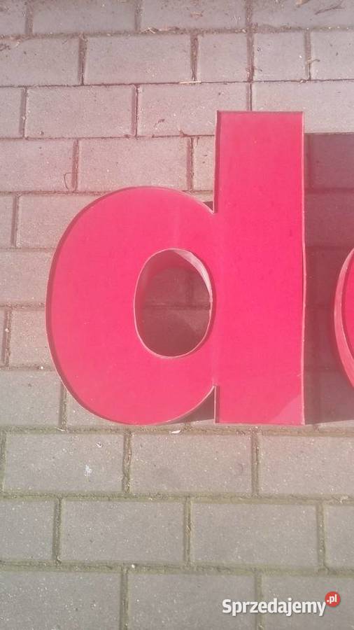 Szyld podświetlany litery przestrzenne