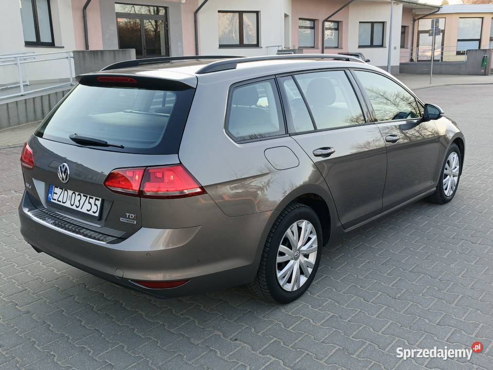 Volkswagen Golf VII 7 Polski Salon Bogate Rok produkcji 2014 Golf łódzkie Zduńska Wola