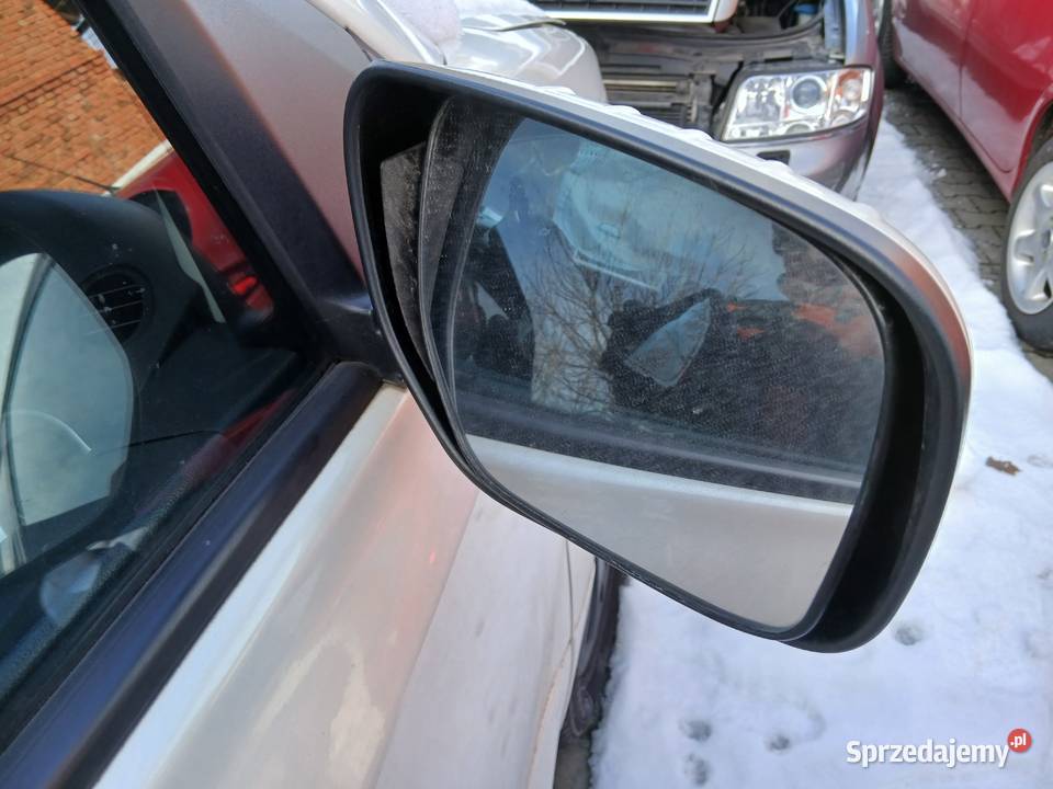 RENAULT KOLEOS I lusterko prawe białe TEQXA Lusterka zewnętrzne Szczerbice