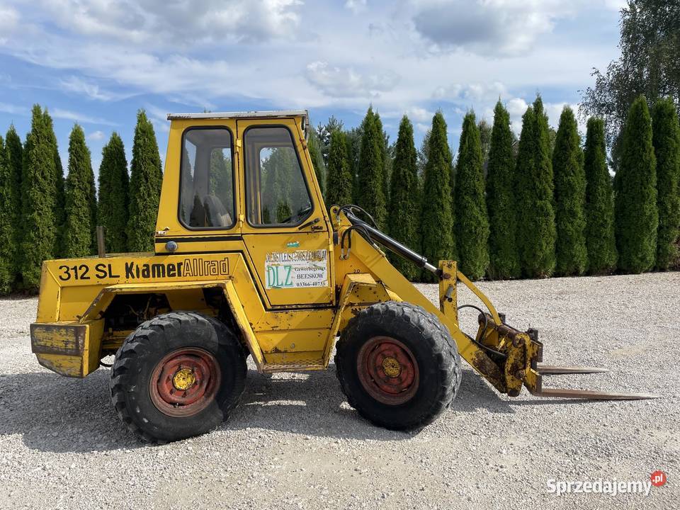 Ładowarka Kramer 312 SL Dwie osie skrętne Deutz Rok produkcji 1993 Kielce