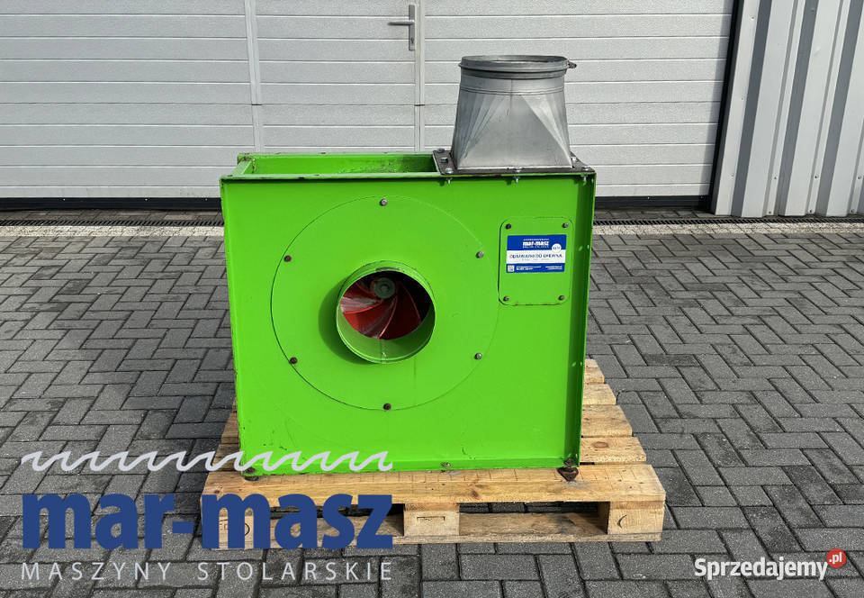 Wentylator TYWENT do odciągu trocin wyciąg 75kW
