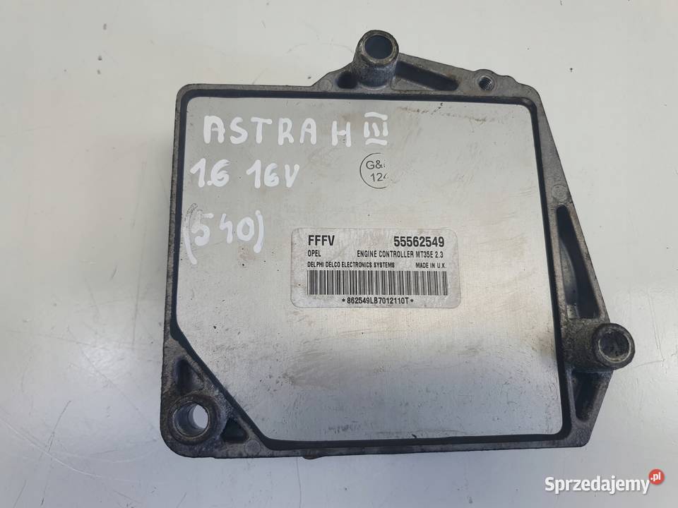 Opel Astra III H 16 16V STEROWNIK SILNIKA lubelskie Rudka sprzedam
