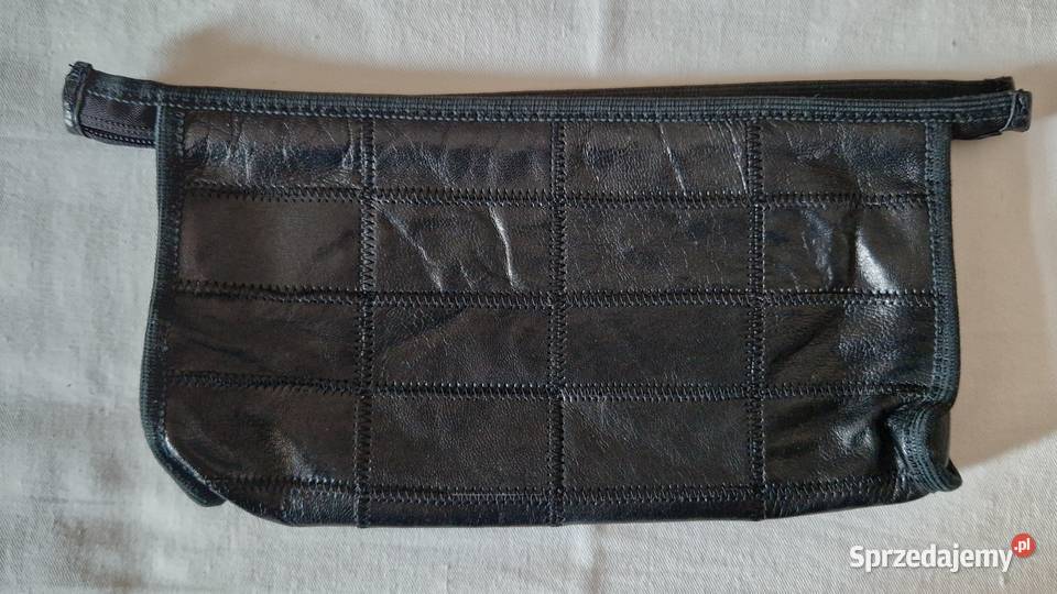Skórzana kosmetyczka saszetka mazowieckie Warszawa