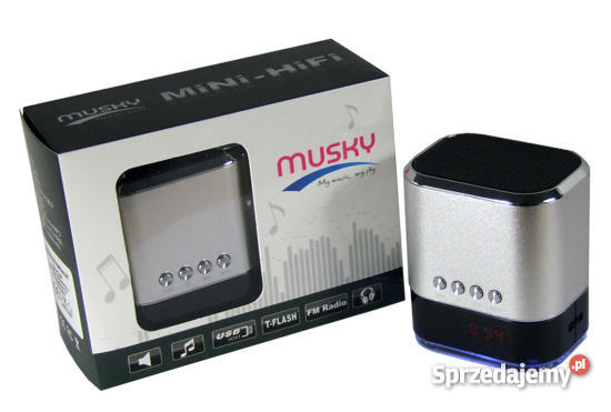 Głośnik MINI Przenośny USB SD JACK 35 Radio FM R Kraków
