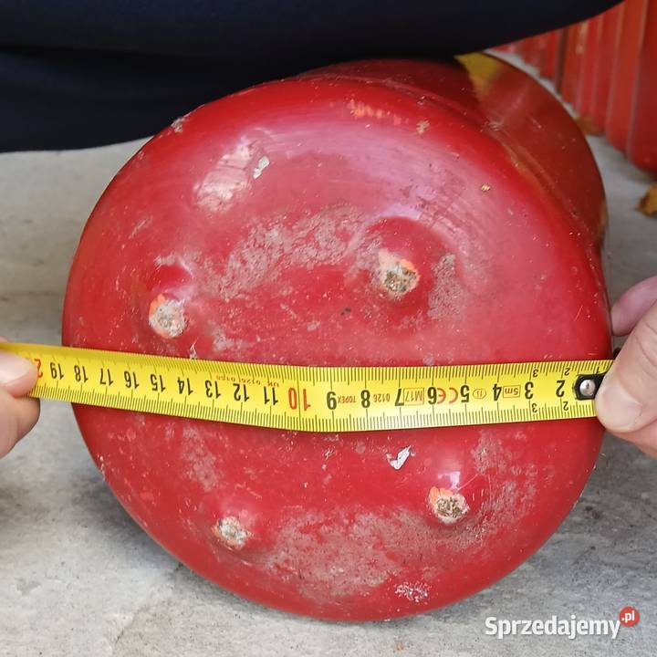 Zbiornik metalowy pusty 6 l do przerobienia Przeczyce