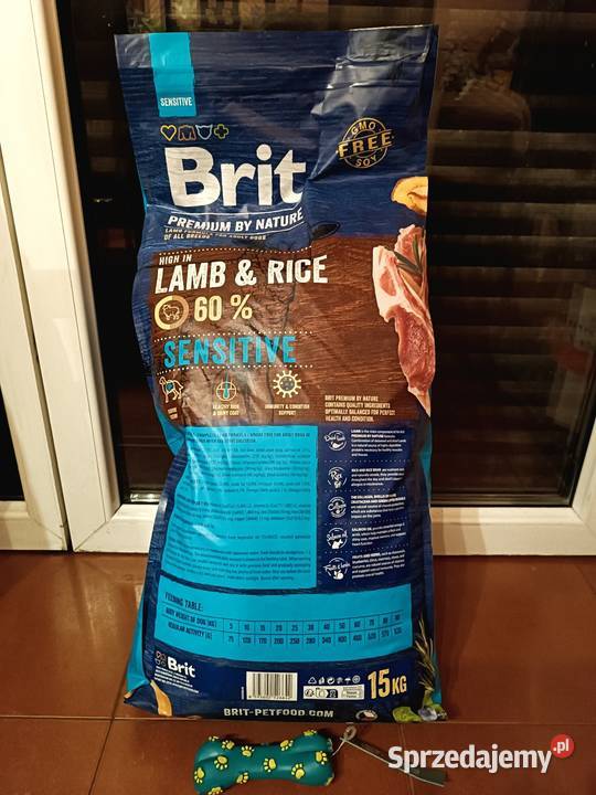 15 karma sucha BRIT Sensitive z jagnięciną i Dla psów Szczyrk