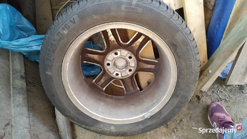 koła letnie skoda 16 205 55 16 felgi oryginał