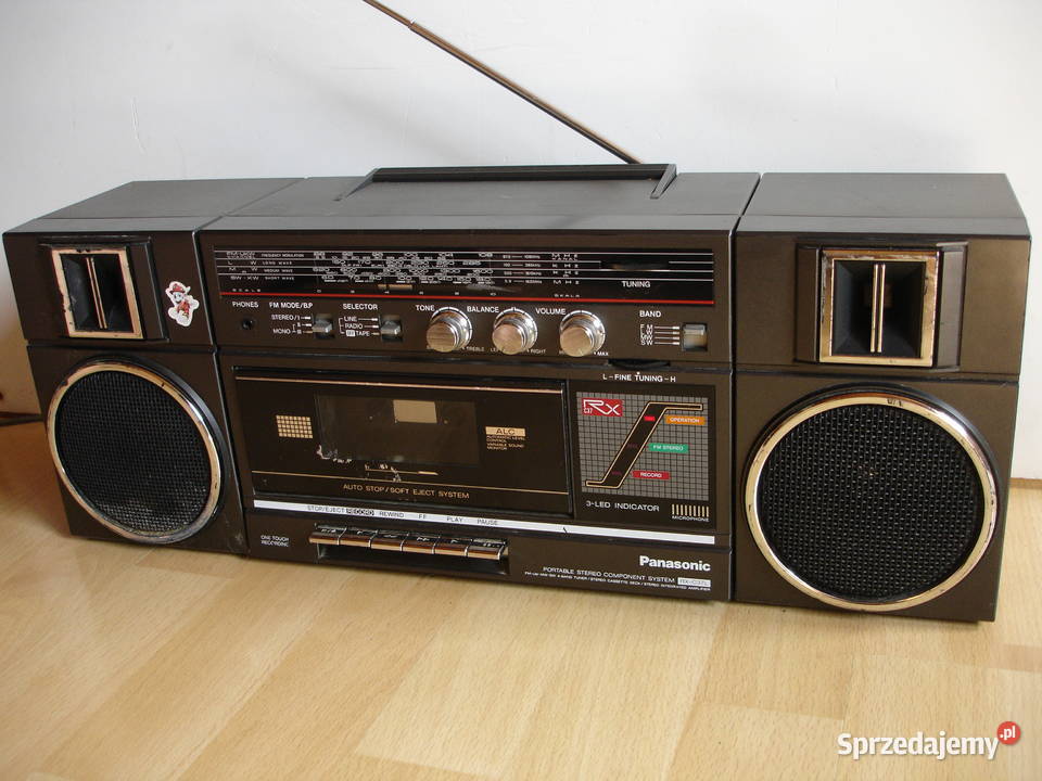 Radiomagnetofon PANASONIC RXC37L Zielona Góra
